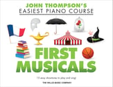 John Thompson's Easiest Piano Course: First Musicals piano sheet music cover